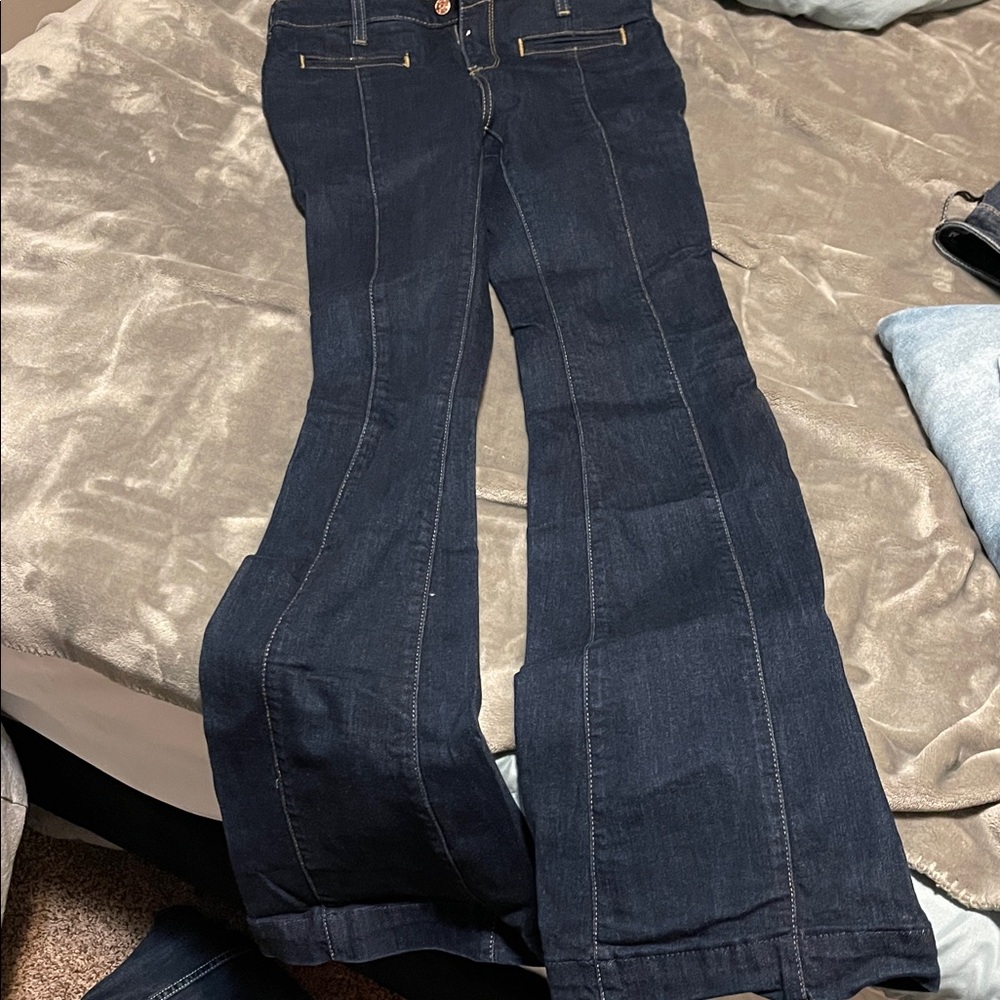 Ariat Women's Flare & Wide Leg Jeans - Dark Blue